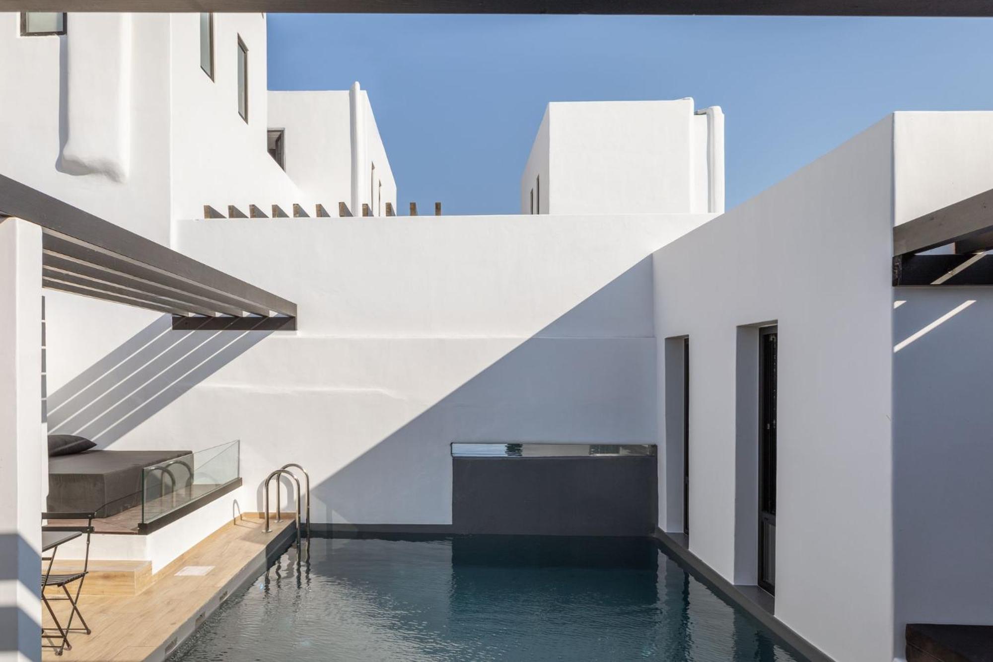 Laguna Suites In Mazera Mykonos Mykonos Town Kültér fotó