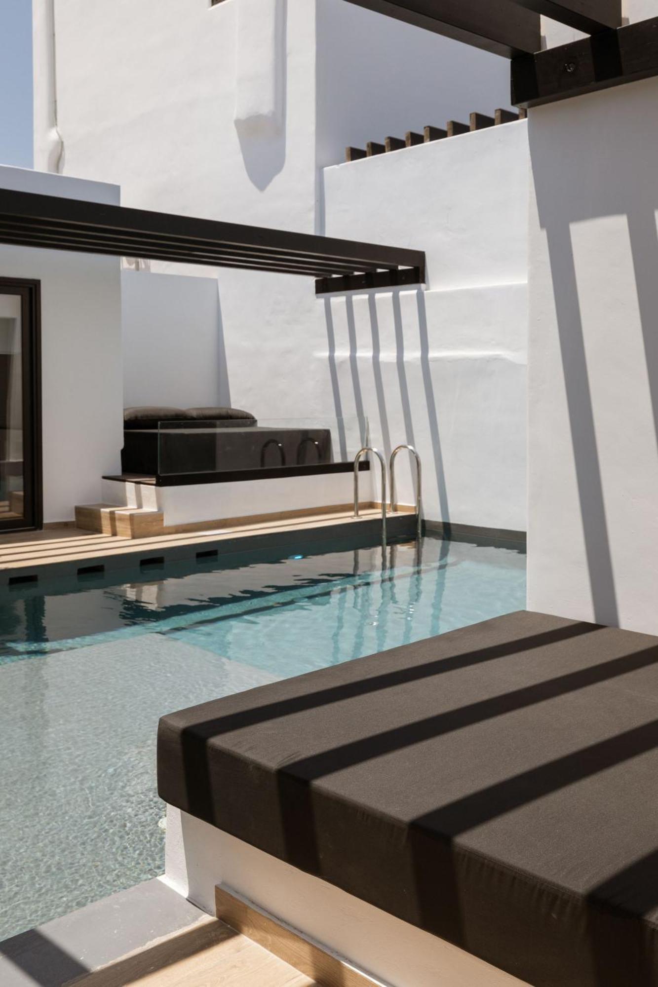 Laguna Suites In Mazera Mykonos Mykonos Town Kültér fotó