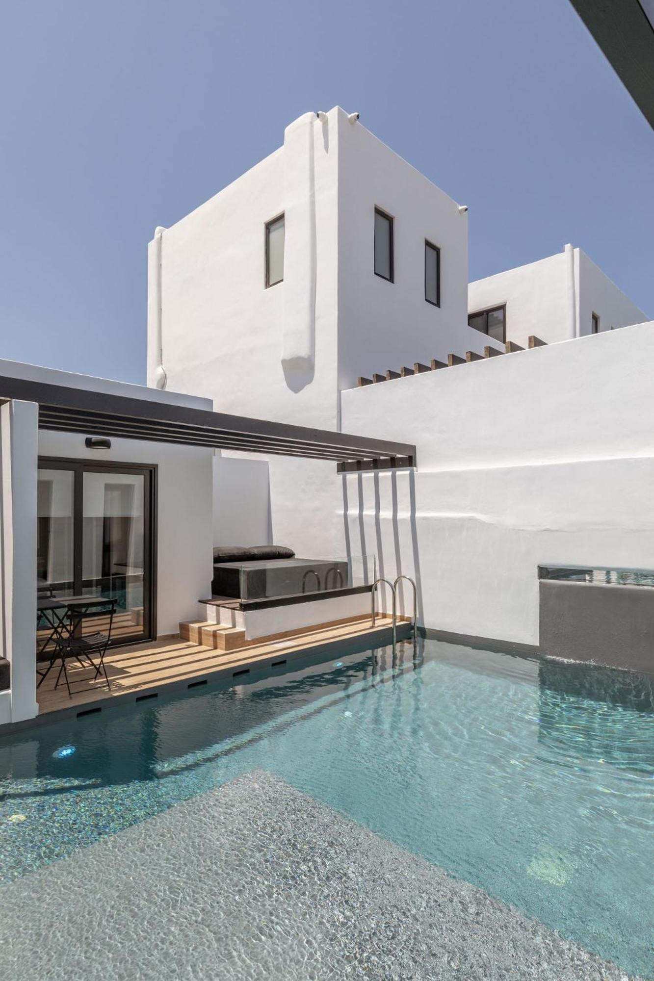 Laguna Suites In Mazera Mykonos Mykonos Town Kültér fotó