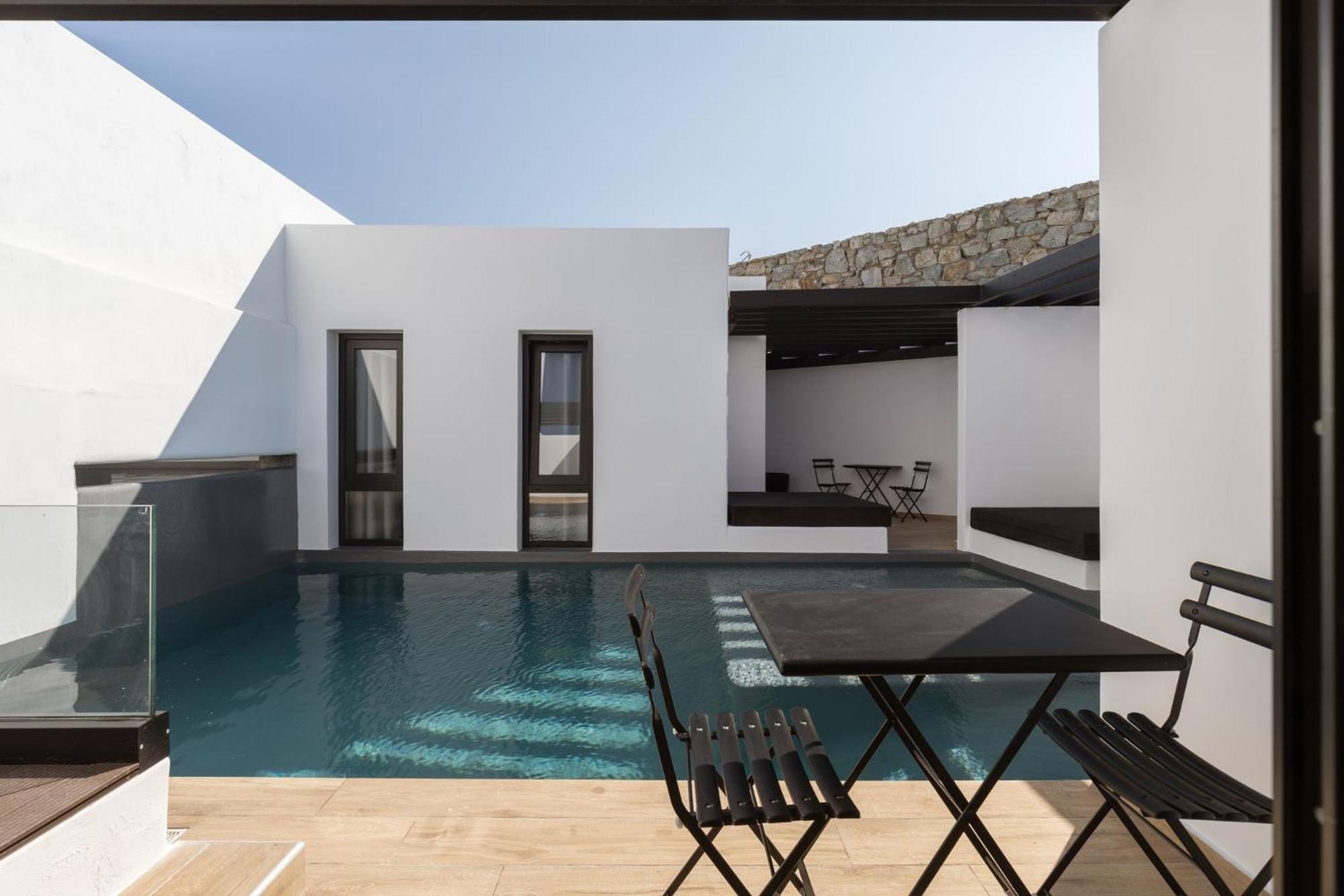 Laguna Suites In Mazera Mykonos Mykonos Town Kültér fotó