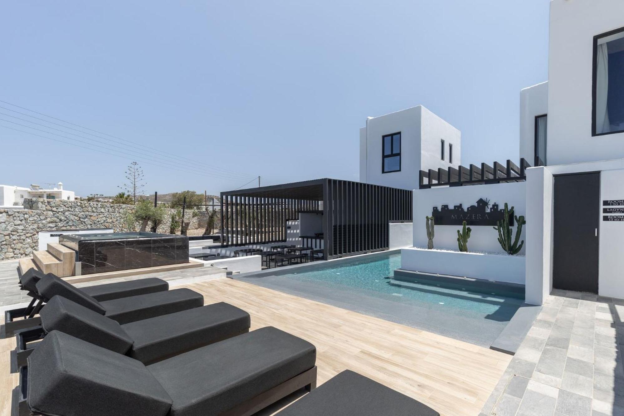 Laguna Suites In Mazera Mykonos Mykonos Town Kültér fotó