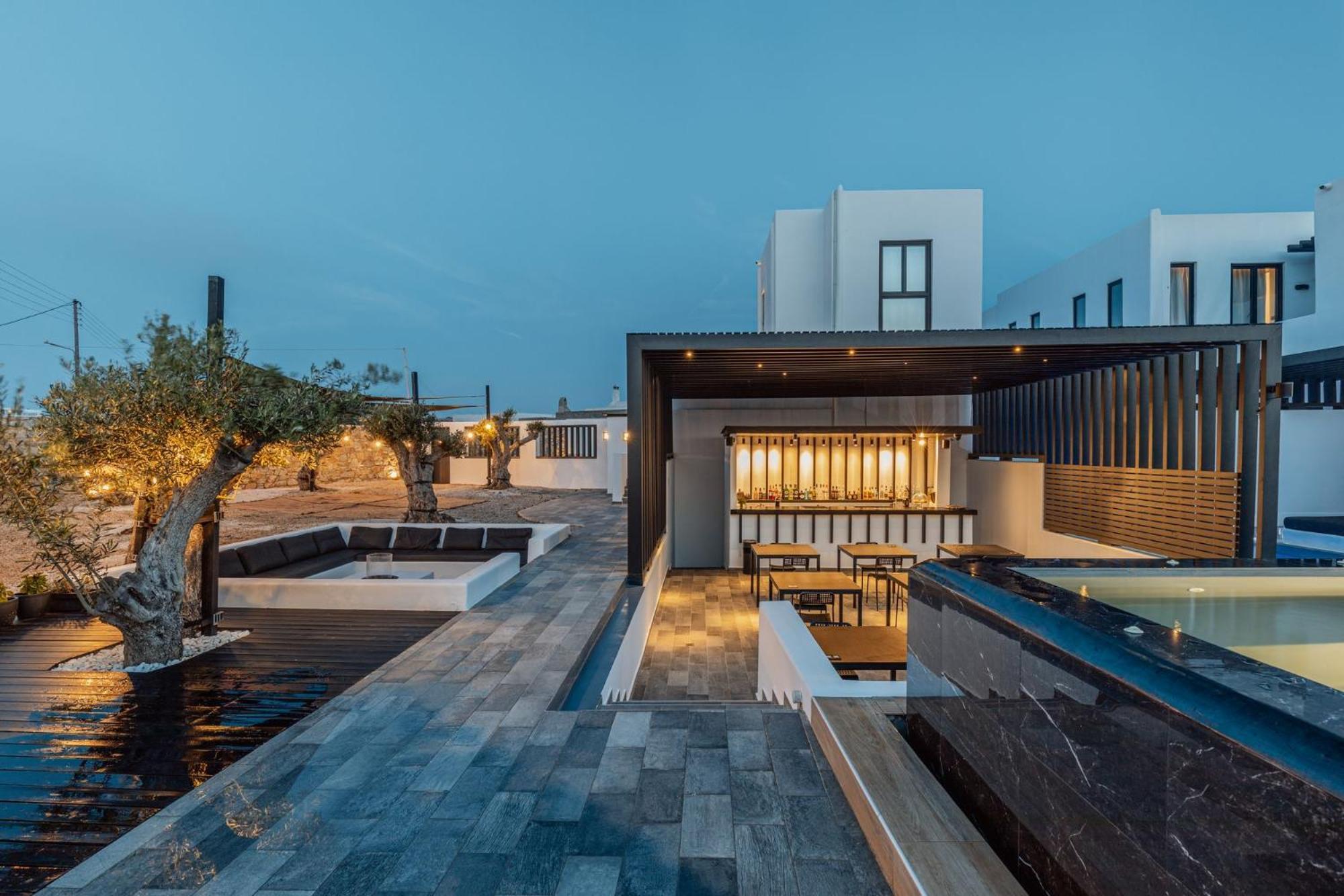 Laguna Suites In Mazera Mykonos Mykonos Town Kültér fotó