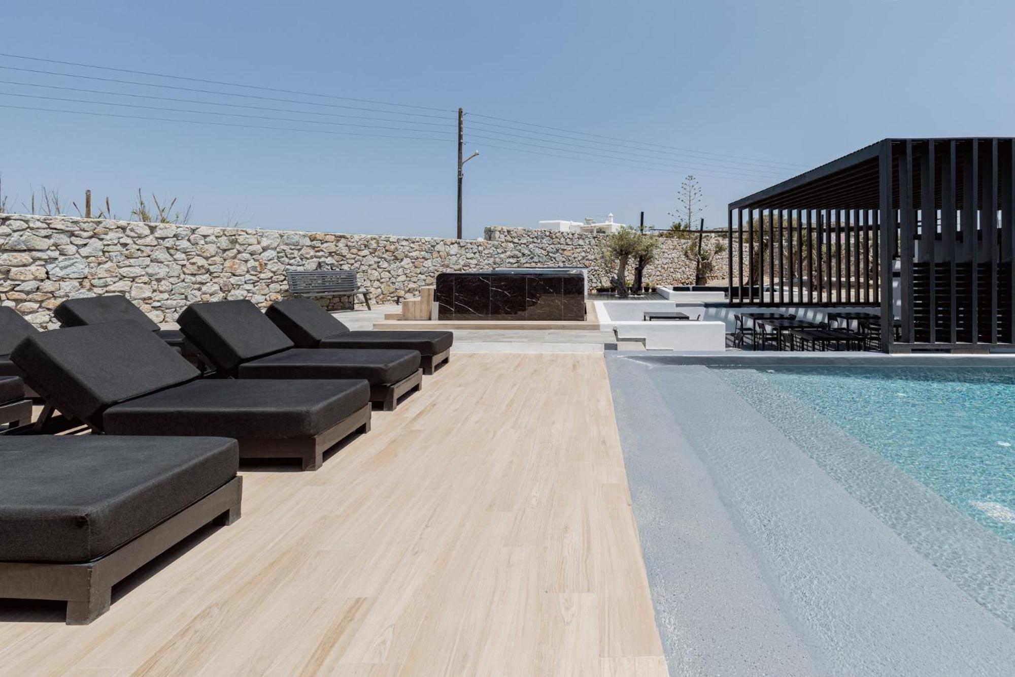 Laguna Suites In Mazera Mykonos Mykonos Town Kültér fotó