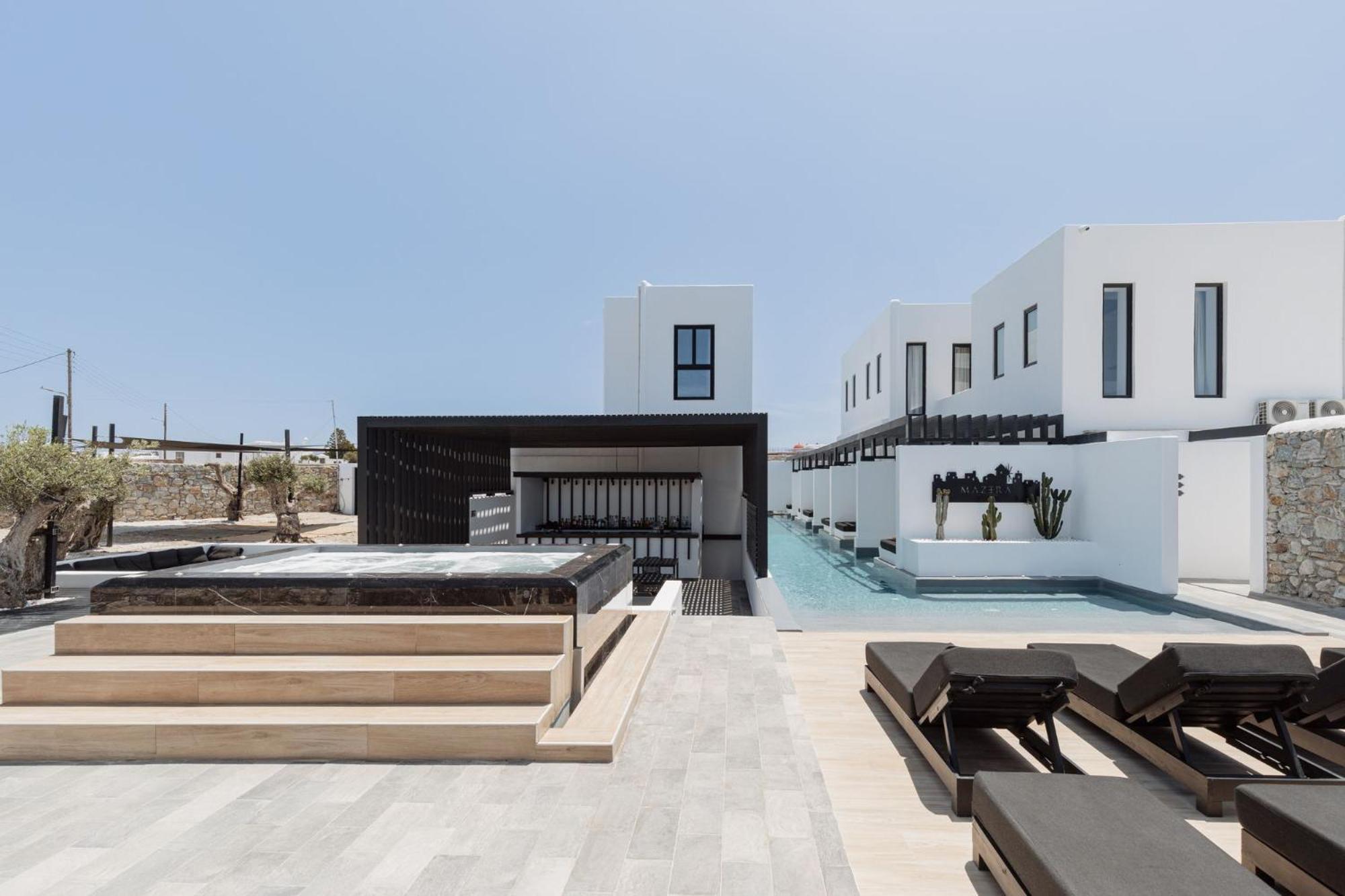 Laguna Suites In Mazera Mykonos Mykonos Town Kültér fotó