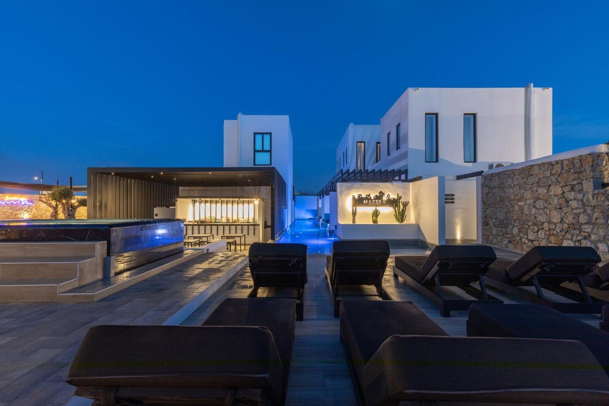 Laguna Suites In Mazera Mykonos Mykonos Town Kültér fotó
