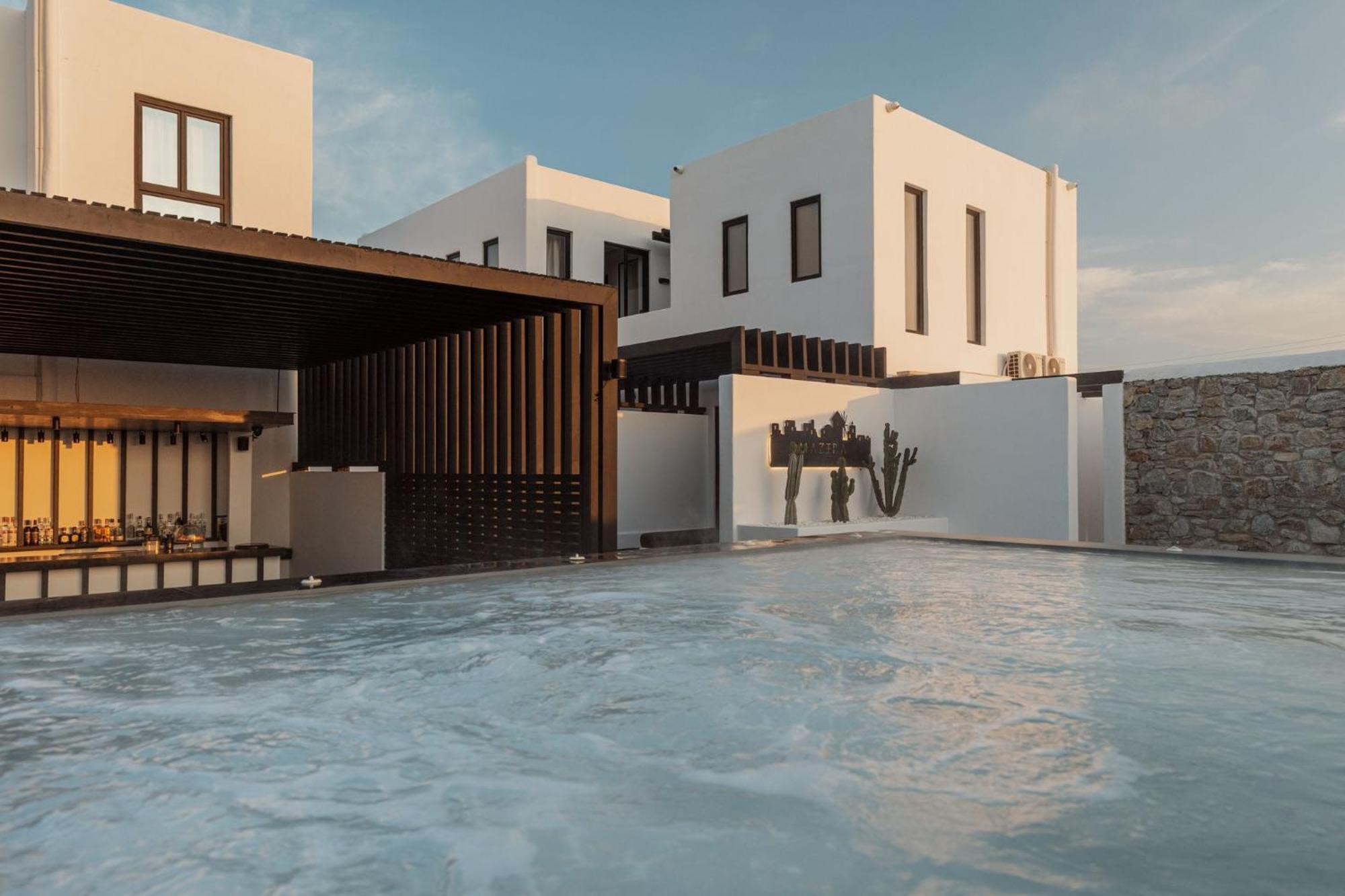 Laguna Suites In Mazera Mykonos Mykonos Town Kültér fotó