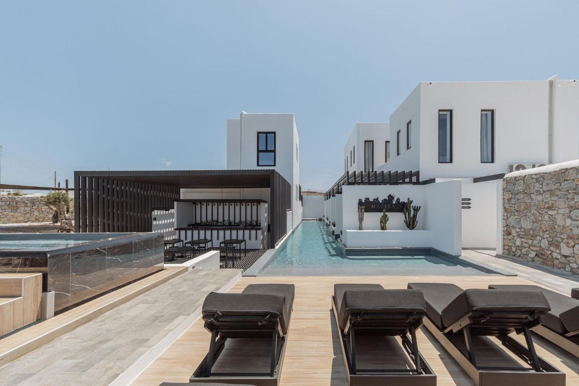 Laguna Suites In Mazera Mykonos Mykonos Town Kültér fotó